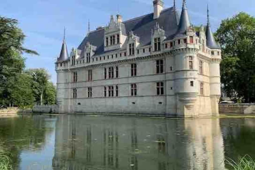Gite Chalet-Piscine "Belle-Etoile" Touraine Anjou Courcelles-de-Touraine Luaran gambar